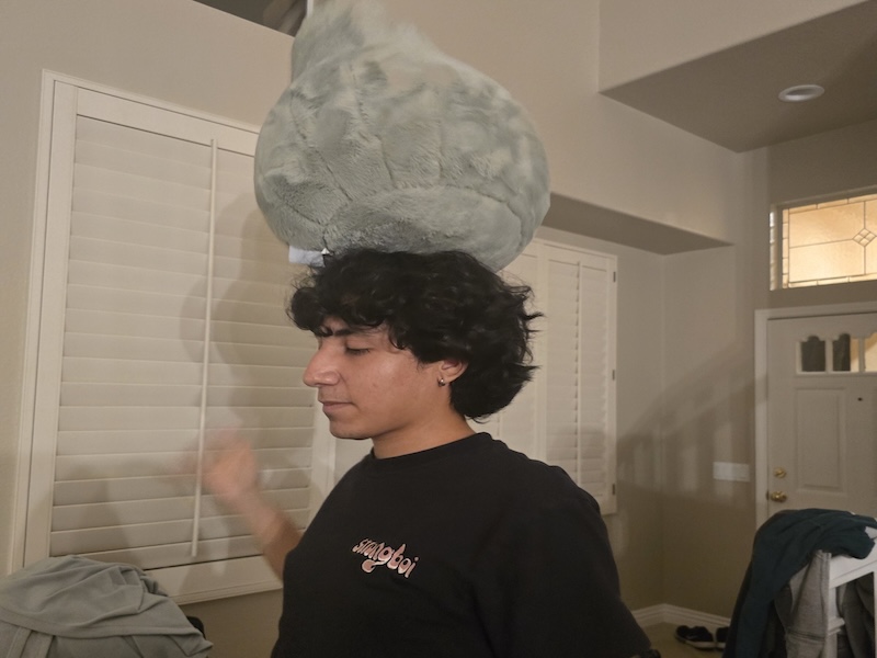 Me balancing work and life